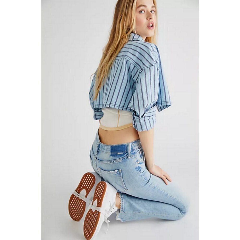 💕MOTHER SUPERIOR💕 The Flirt Fray Jeans ~ I Confess 25 NWOT